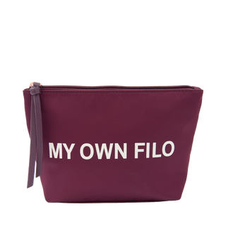 Necessär "My Own Filo" Burgundy Sminkväska Nylon