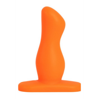 Analplugg Silikon Konisk T-bas, 9.1cm