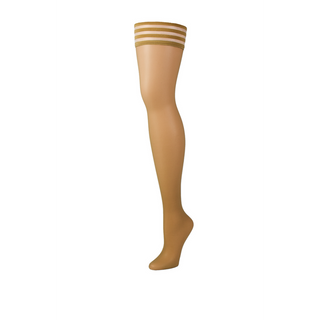 Hudfärgade Stay-ups Lårhöga Halkfria Tights