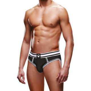 Trosa Open Brief XS Svart/Vit