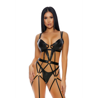 Sexig Leopard Bustier Set - XL Underkläder
Leopard Bustier Set XL - Sexiga Underkläder