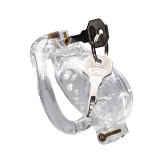 Transparent Kyskhetsbur, Låsbar, Justerbar Plastbur