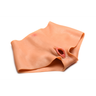 Silikon Trosa med Vagina & Anal - L, Realistisk Vulva