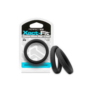 Silikon Cockring 2-pack Storlek #18