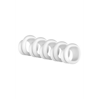Vit Stimulator - 5 Utbytbara Toppar, Hygienisk