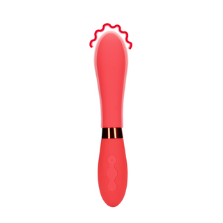 Silikon Vibrator - Mjuk Stimulering - Salsa Färg