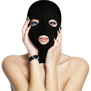 Elastisk Huvtröja - Öppen Mun & Ögon Mask