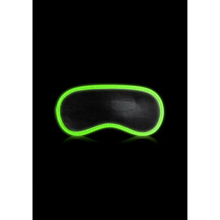 Självlysande Ögonmaska - Fluorescerande Grön Detalj