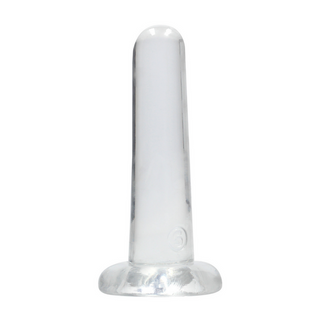 Dildo med Sugpropp - Transparent, 13.5cm