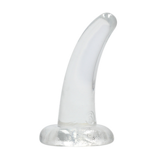 Dildo med Sugpropp Klar - 5/11,5 cm