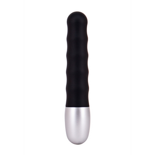 Räfflad Mini Vibrator - Resevibrator med Twistfunktion