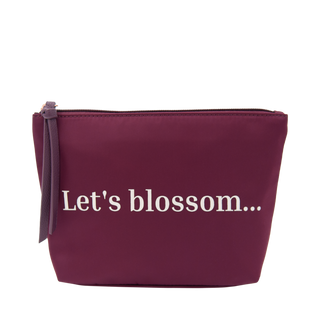 Lila Nylon Necessär Burgundy - Toalettartiklar & Resa