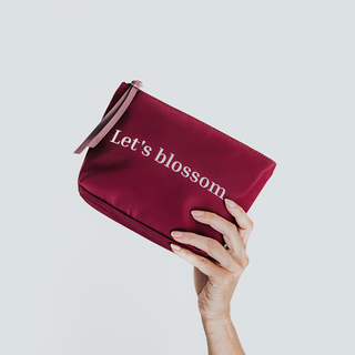 Lila Nylon Necessär Burgundy - Toalettartiklar & Resa