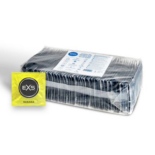 Banankondomer 100-pack Smak, 54mm Passform