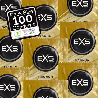 XL Kondomer 100-pack, Tunna, Silikonoljade Latex