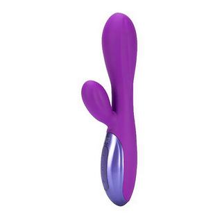 Uppladdningsbar Kaninvibrator, Silikon, 6 Lägen, Multipla Hastigheter