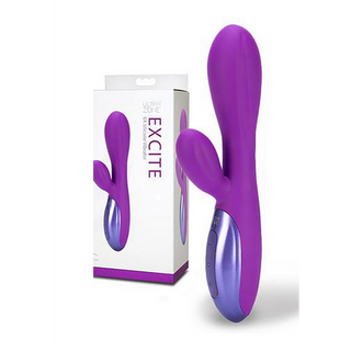 Uppladdningsbar Kaninvibrator, Silikon, 6 Lägen, Multipla Hastigheter
