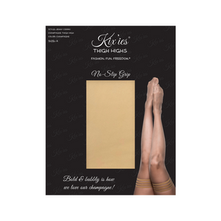 Hudfärgade Stay-ups Lårhöga Halkfria Tights