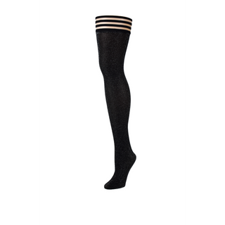 Lårhöga Grå Tights Antiglid
