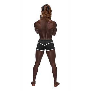Mini Shorts Svart Sport Mesh Tights - L