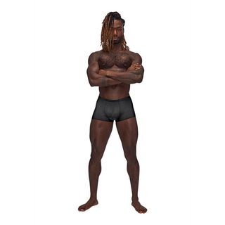 Mini Shorts - Låg Midja, Hög Benöppning