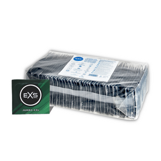 EXS Jumbo Kondomer 144 st, Extra Stora Latex Kondomer