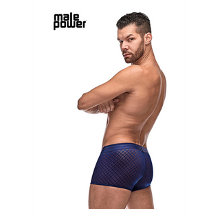 Male Power Mini Short Navy – Låg Midja Trosa