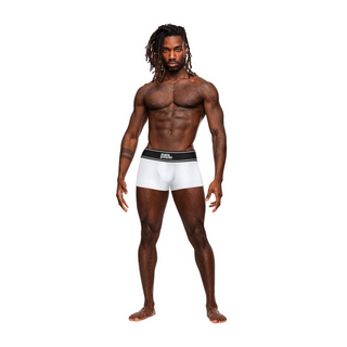 Boxershorts Vit XL, Modal Rib med Kontur Pouch