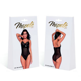 Bodysuit Wetlook Vinyl & Mesh Justerbara Band:

Wetlook Vinyl Bodysuit Justerbara Band & Mesh