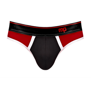 Panel Jock Trosa Svart/Röd - Sportig med Stöd L/XL