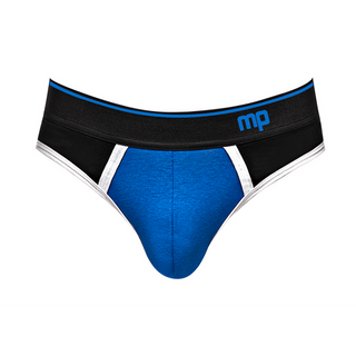 Panel Jock Blå/Svart Sportmodell med Resår L/XL