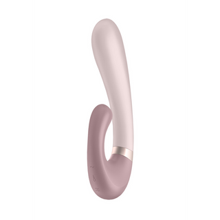 Värmande Vibrator G-punkt & Klitorisstimulering - Mauve