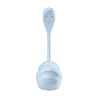 Appstyrd Vibrator för Par - Ljusblå, 12 Lägen