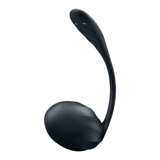 Vibrerande Parvibrator, Appstyrd & Fjärrkontroll, Svart