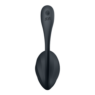 Vibrerande Parvibrator, Appstyrd & Fjärrkontroll, Svart