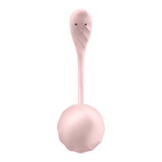 Appstyrd Par Vibrator - Rosa, Bärbar & 12 Vibrationer