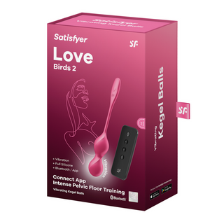 Rosa Vibrerande G-punktsstimulator Kegeltränare Appstyrd