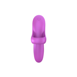 Finger Vibrator Uppladdningsbar Vattentät Violett