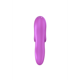 Finger Vibrator Uppladdningsbar Vattentät Violett