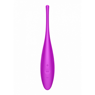 Satisfyer Tippvibrator - Roterande, Appstyrd, Fuchsia