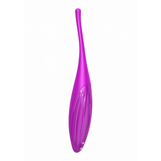 Satisfyer Tippvibrator - Roterande, Appstyrd, Fuchsia