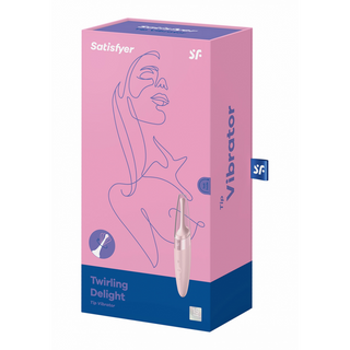 Roterande Tip Vibrator - 8 Program - Rosa