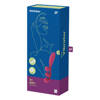 Röd Multi Vibrator - Trippel Stimulation, 10 Program
Röd Multi Vibrator: Trippel Stimulation, 10 Program