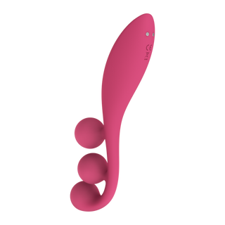 Röd Multi Vibrator - Trippel Stimulation, 10 Program
Röd Multi Vibrator: Trippel Stimulation, 10 Program