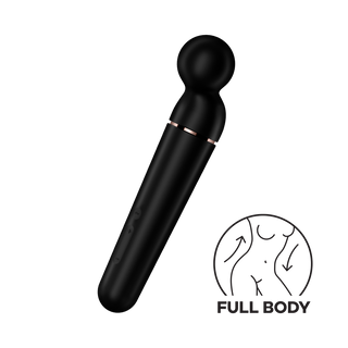 Stavvibrator - 10 Vibrationer, Massage - Svart/Rose Guld