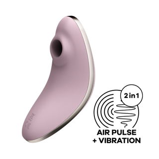 Dubbel Air Pulse Vibrator - 11 lägen - Violett
Dubbel Air Pulse Vibrator Violett - 11 Lägen