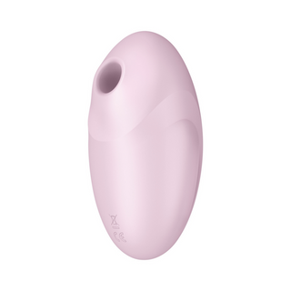 Dubbel Air Pulse Vibrator - 11 lägen, 10 vibrationer - Rosa