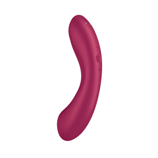 Införbar Dubbel Luftpulsvibrator - Röd