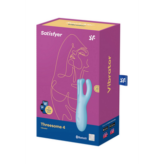 Klitorisstimulator med App - Blå Vibrator