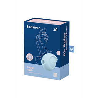 Lufttrycksvibrator Blå - 11 Intensitet & 12 Vibrationer